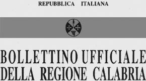 Bollettino Ufficiale della Regione Calabria