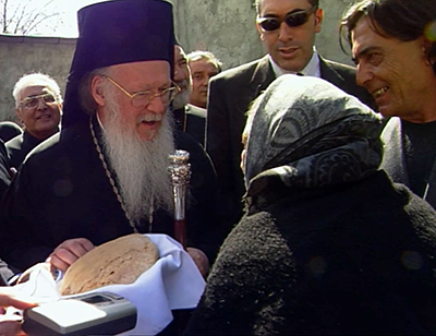 La storica visita del Patriarca Bartolomeo I alla gente di Gallician
