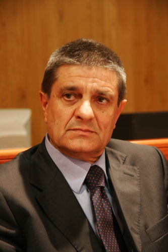 Antonio Acri, in una foto d'Aula di inizio legislatura