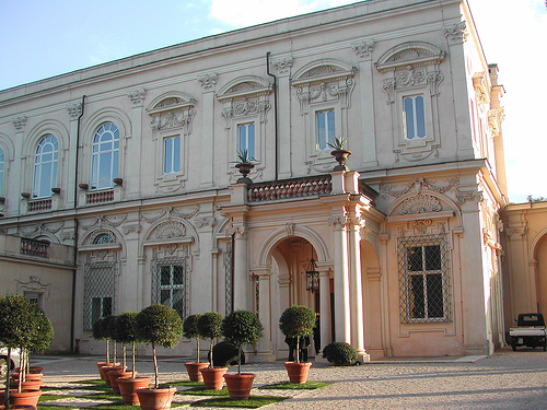 La sede, a Roma, dell'American Academy, diretta dalla Prof.ssa Franklin Vircillo