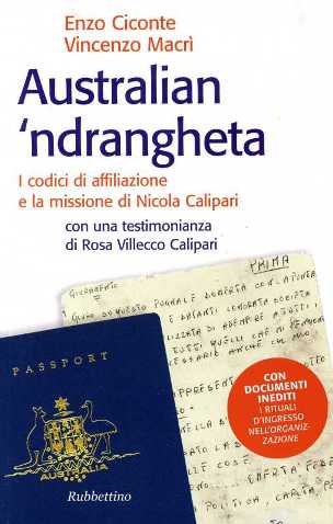 La copertina del libro di Vincenzo Macr ed Enzo Ciconte