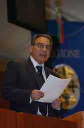 Il Presidente del Consiglio regionale della Calabria Giuseppe Bova