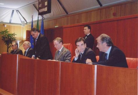Una riunione della Conferenza delle Assemblee regionali a Palazzo Campanella