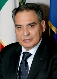 Il Presidente del Consiglio Giuseppe Bova