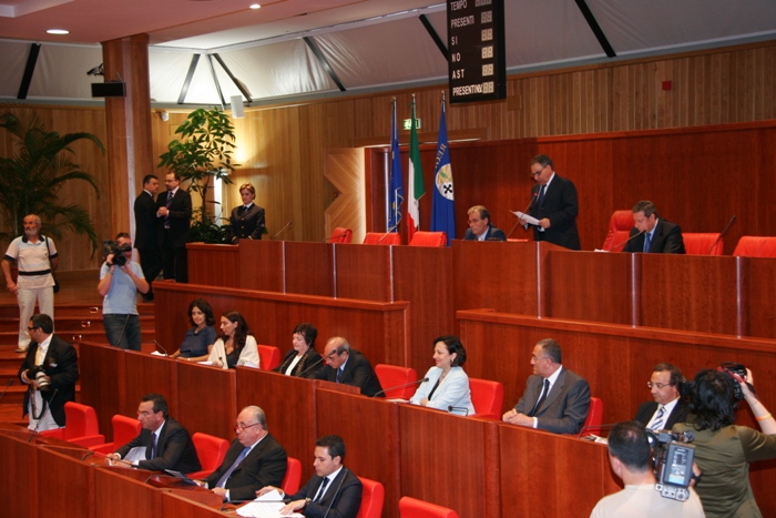 L'intervento in Aula del Presidente del Consiglio regionale Giuseppe Bova