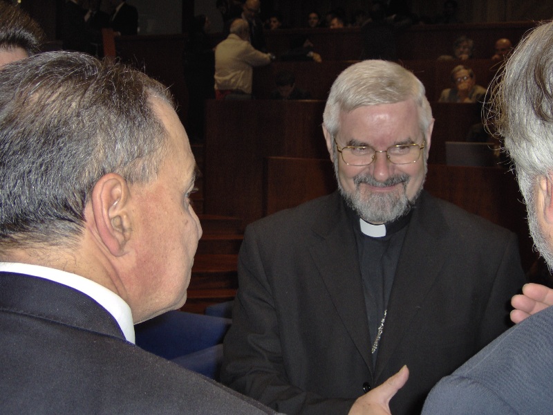 Mons. Giancarlo Maria Bregantini accolto dal Presidente Bova