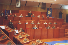 L'aula del Consiglio regionale