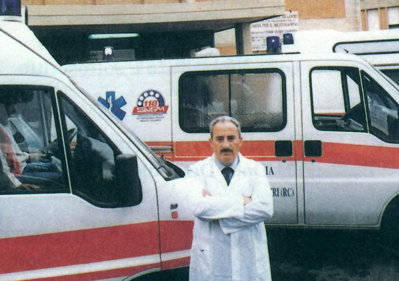 Una foto di Francesco Fortugno, primario del Pronto Soccorso dell'Ospedale di Locri
