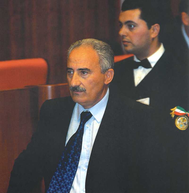 L'ex vicepresidente del Consiglio Francesco Fortugno, ucciso il 16 ottobre 2005