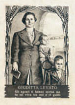 Una  immagine iconografica di Giuditta Levato