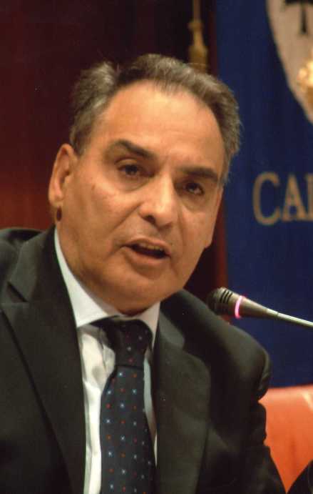 Il Presidente del Consiglio regiona della Calabria Giuseppe Bova