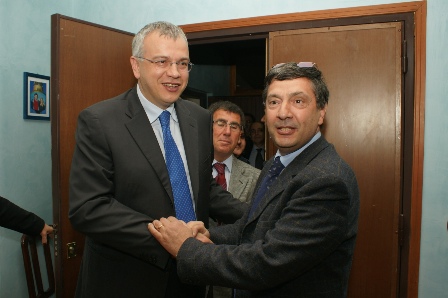 Il Presidente Talarico assieme al dr. Salvatore Vitello