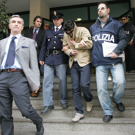 L'arresto di Salvatore Ritorto presulto killer di Francesco Fortugno