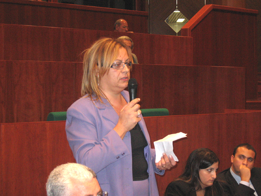 Il segretario provinciale della Cisl di Reggio Calabria Rosy Perrone