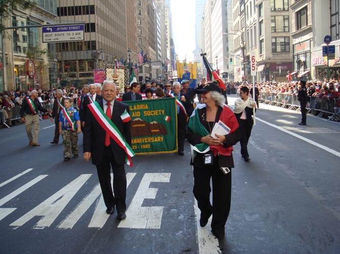 La sfilata di una edizione del Columbus Day, a New York