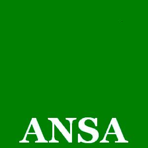 Il logo dell'Agenzia di Stampa ''ANSA''. 