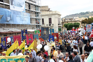 La manifestazione di sabato 25 settembre a Reggio Calabria contro la 'ndragheta