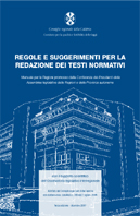 Regole e suggerimenti per la redazione di testi normativi