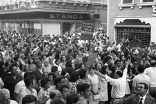 Corteo lungo il corso principale 