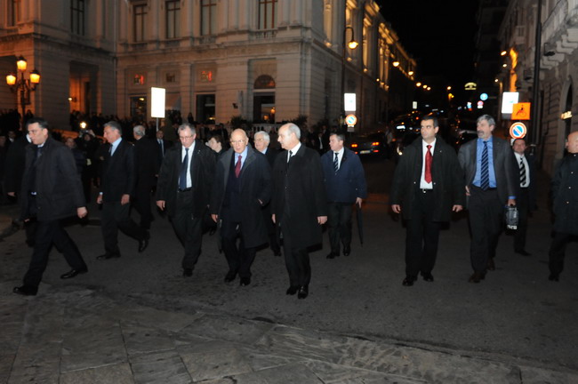 Il Presidente della Repubblica a Reggio accompagnato dal Prefetto Franco Musolino
