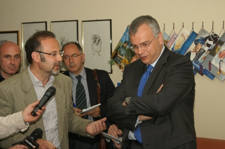 L'incontro tra il Presidente Talarico ed il dr. Giuseppe Spadaro